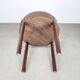 Art Deco mahogany veneer table, Czechoslovakia, 1930s, restored
