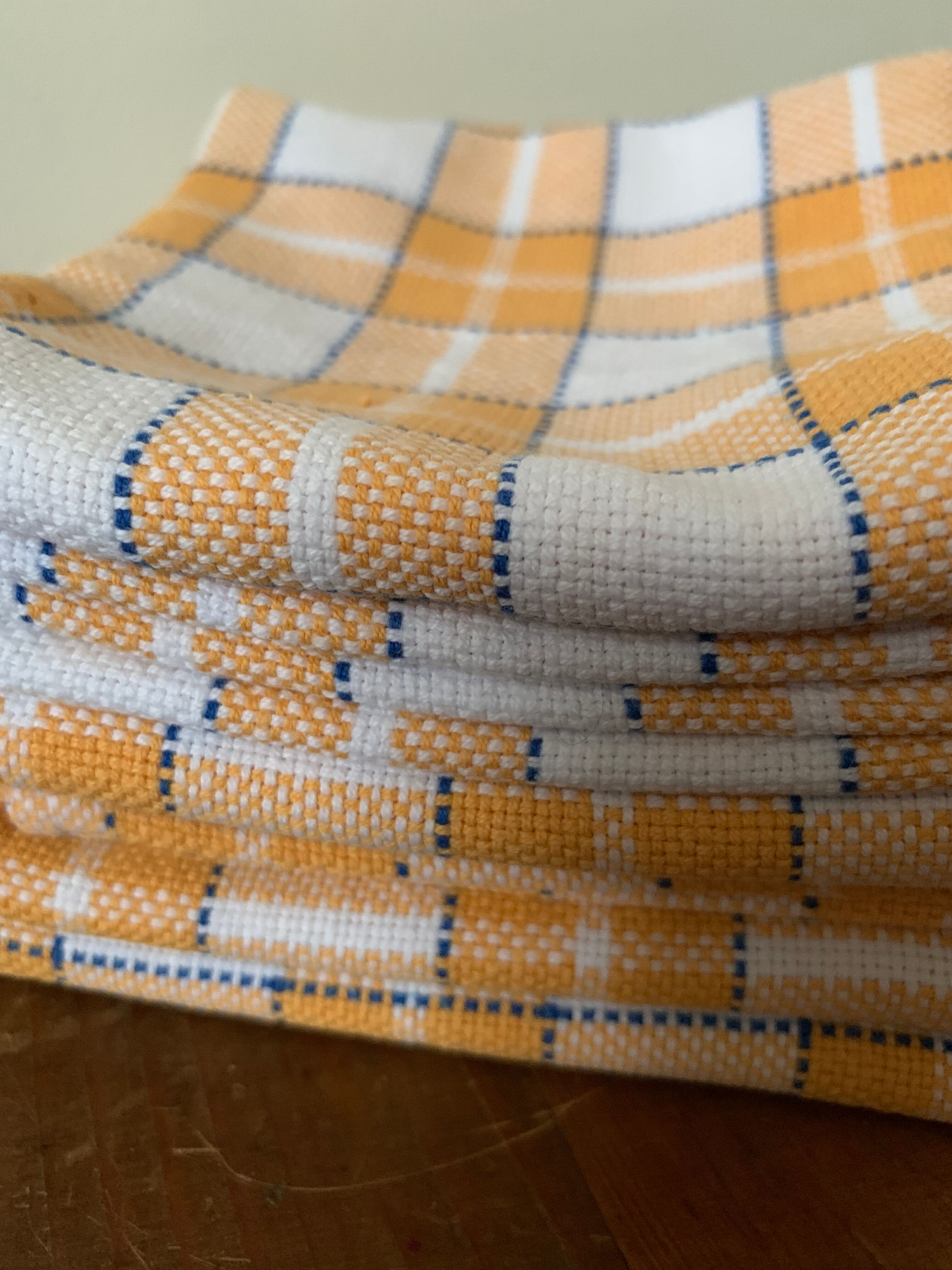 Set of 9 old napkins