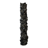Stoneware ceramic totem
