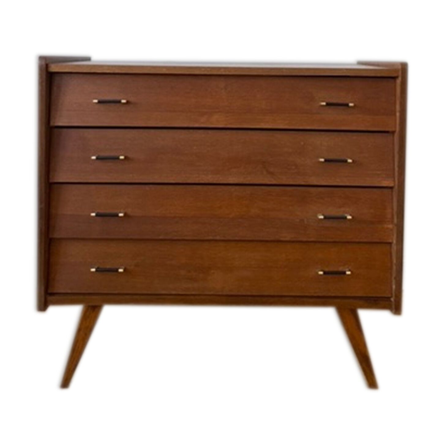 chest of drawers vintage feet compass
