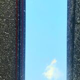 Teak mirror
