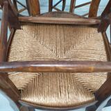 4 straw chairs