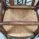4 chaises paillées