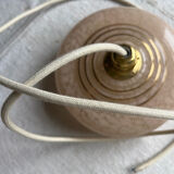 Pendant lamp / reading light in De Clichy glass