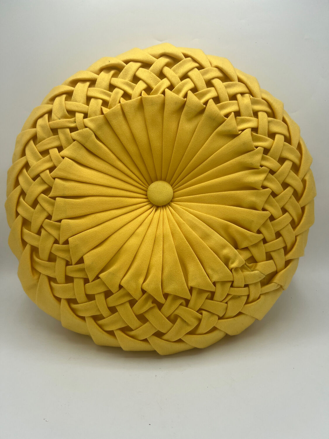 Coussin rond vintage