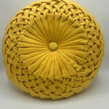 Coussin rond vintage