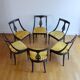 Suite de 6 chaises Art déco 1930