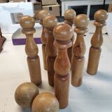 Wooden bowling