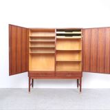 Niels O. Møller teak wooden cabinet, 1960s