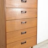 Midcentury Chest Of Drawers In Teak. Vintage Modern / Scandinavian / Retro / Danish Style