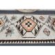 Vintage Turkish Oushak Handmade Wool Cotton White Runner Rug 81x363
