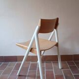 4 two-tone 80's chairs