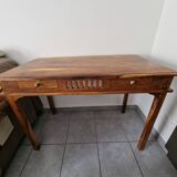 Chestnut wood desk
