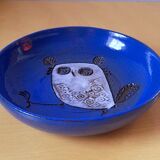 Empty owl ceramic pocket from Dour 60s
