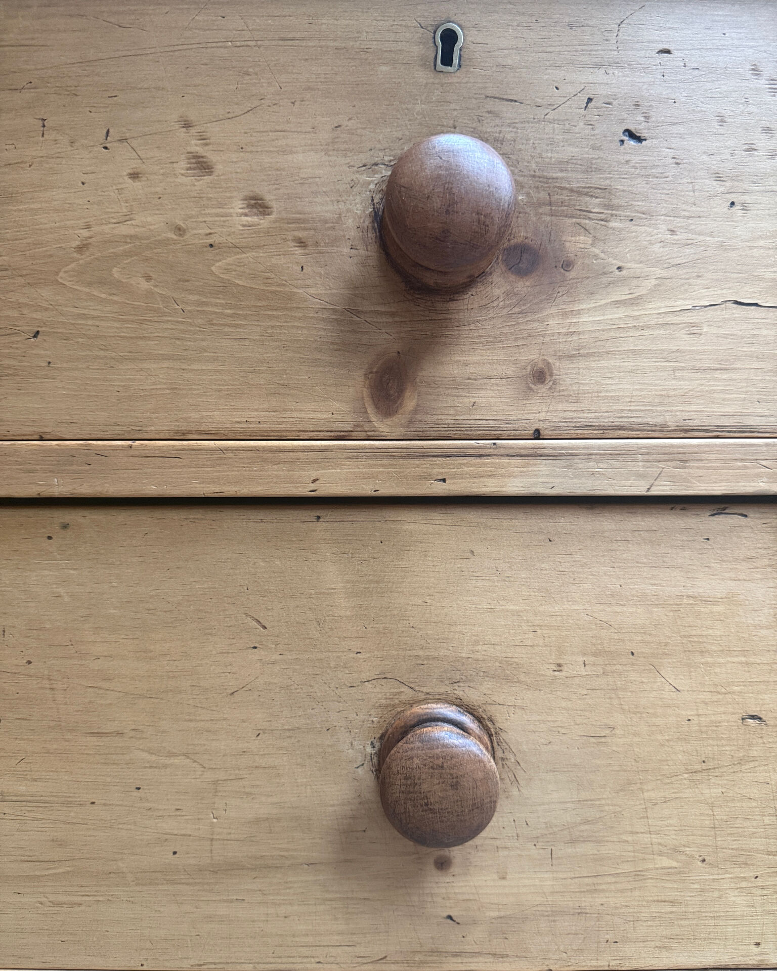 Commode anglaise en pin (rénovée)
