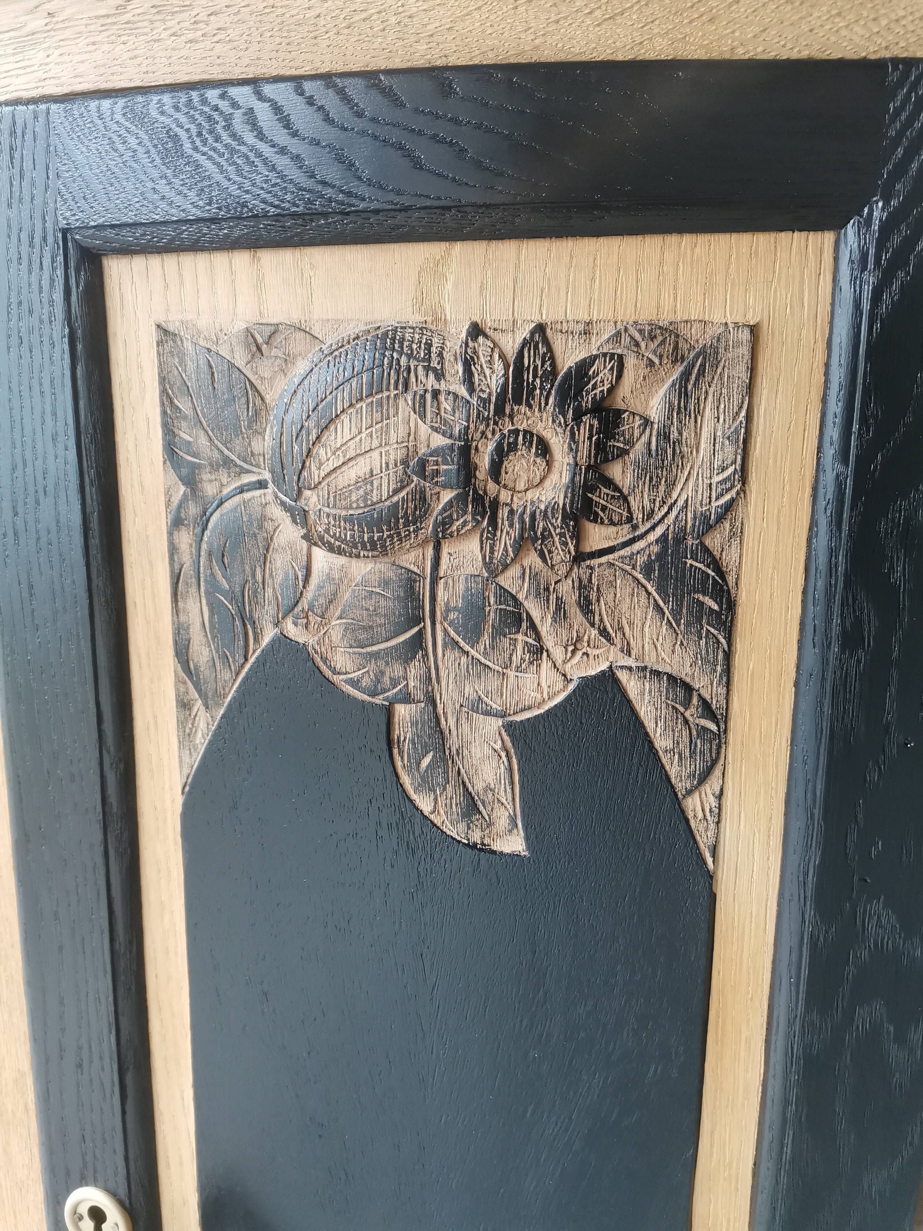 Buffet Art Déco noir