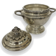 Sucrier en métal argenté Christofle collection Gallia ref 358.014