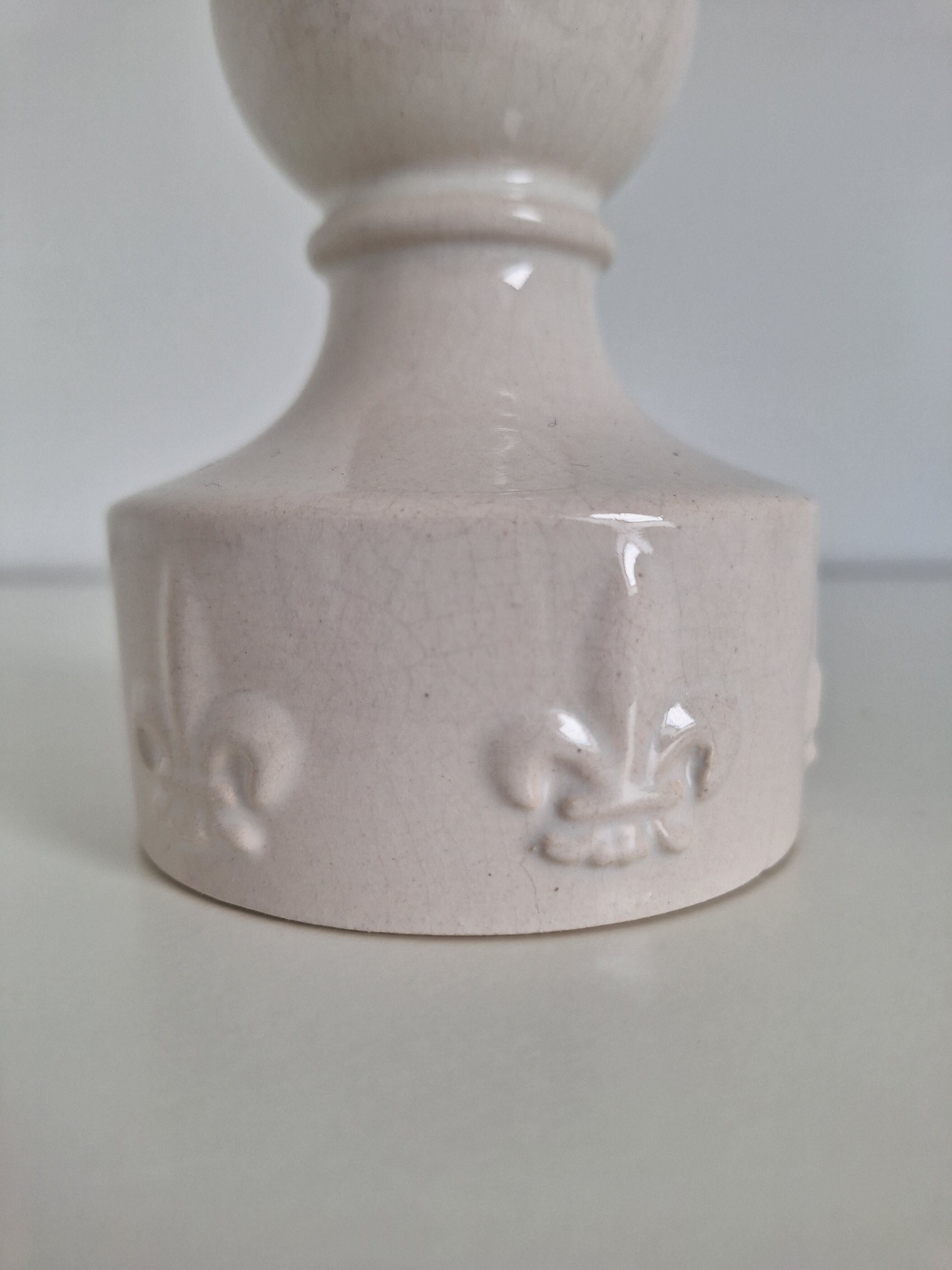 Vintage ceramic candle holder