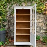 Antique Parisian glass cabinet H150