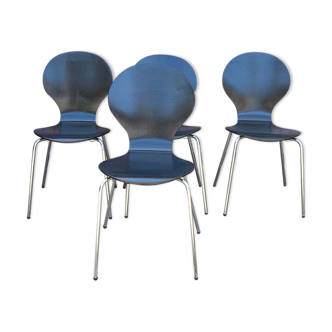 Four stackable chairs Watford