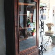 Antique wooden display cabinet – 235 cm
