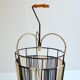 Vintage scoubidou umbrella holder 1950s