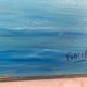Mediterranean landscape painting signed Procelli 70 x 52