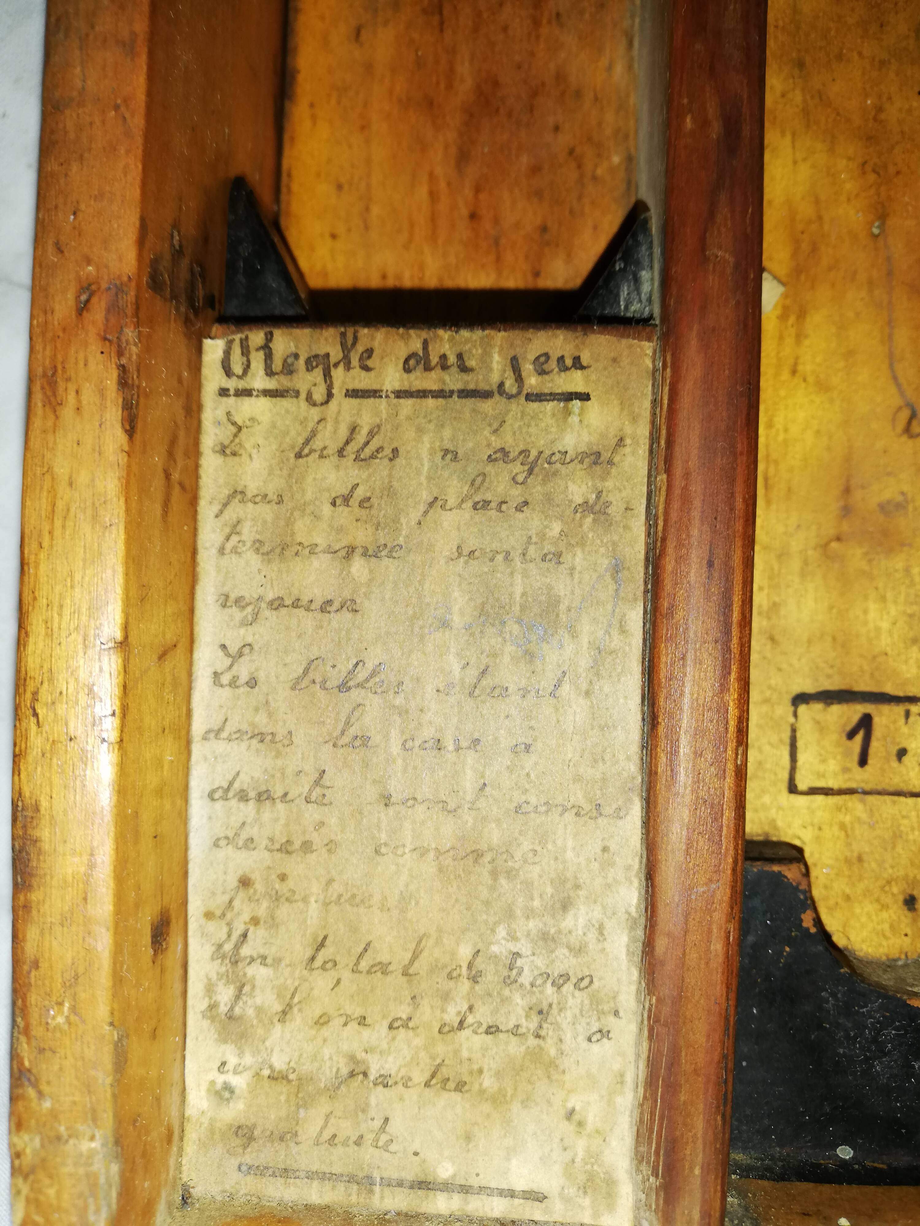 Ancient wooden ball games