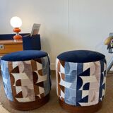 2 poufs