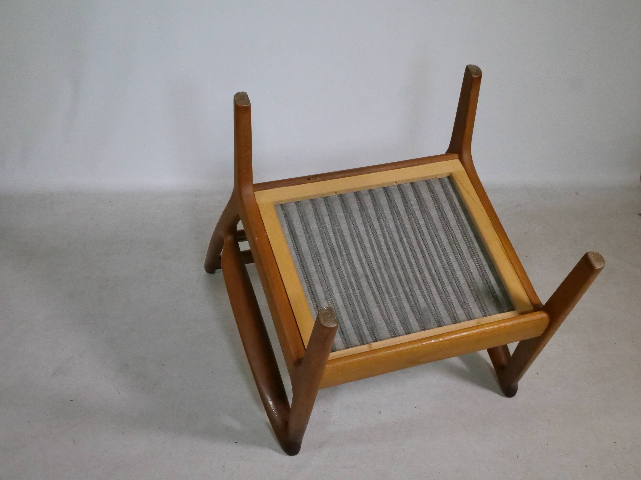 Mid-Century Teak Highback Lounge Chair by Juul Kristensen, Denmark, 1960s