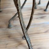 Garden furniture in wrought iron – 19th century, around 1880