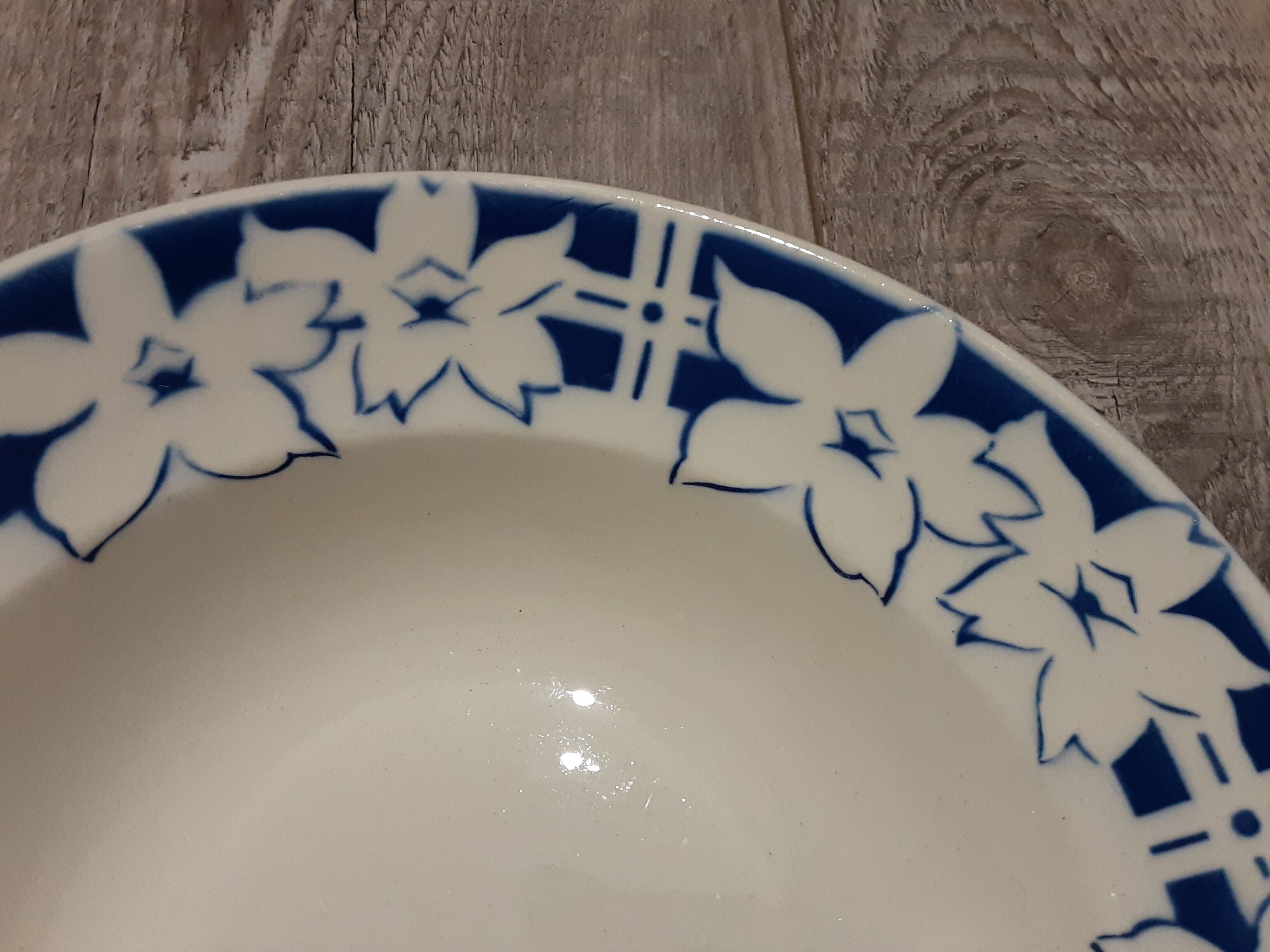 Old hollow plate Badonviller.  Lison France