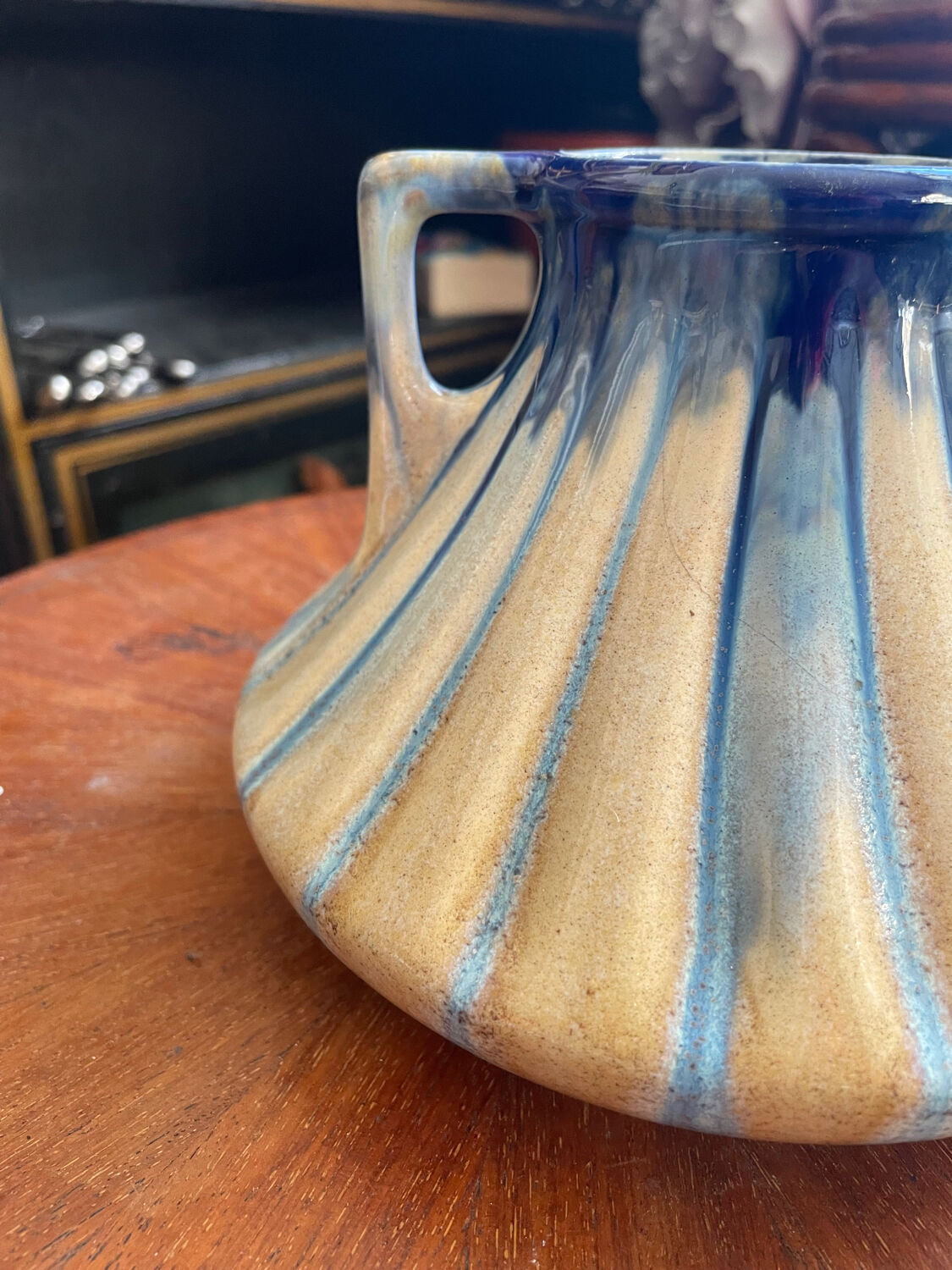 Belgian ceramic vase