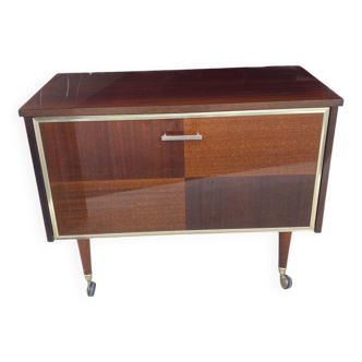 Vintage bar TV cabinet