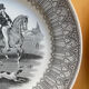Creil Montereau - duo of plates