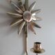 Brass candle holder for KEE Mora, Sweden, circa 1970