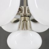 1970s Chrome Plated 7-Flamming Sputnik by Kamenicky Senov, Czechoslovakia