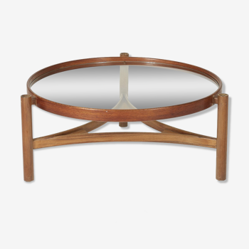 Table basse ronde 775 Gianfranco Frattini Cassina 1960s