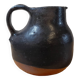 Yves Mohy, pyrite stoneware pitcher, La Borne, France, 1950s