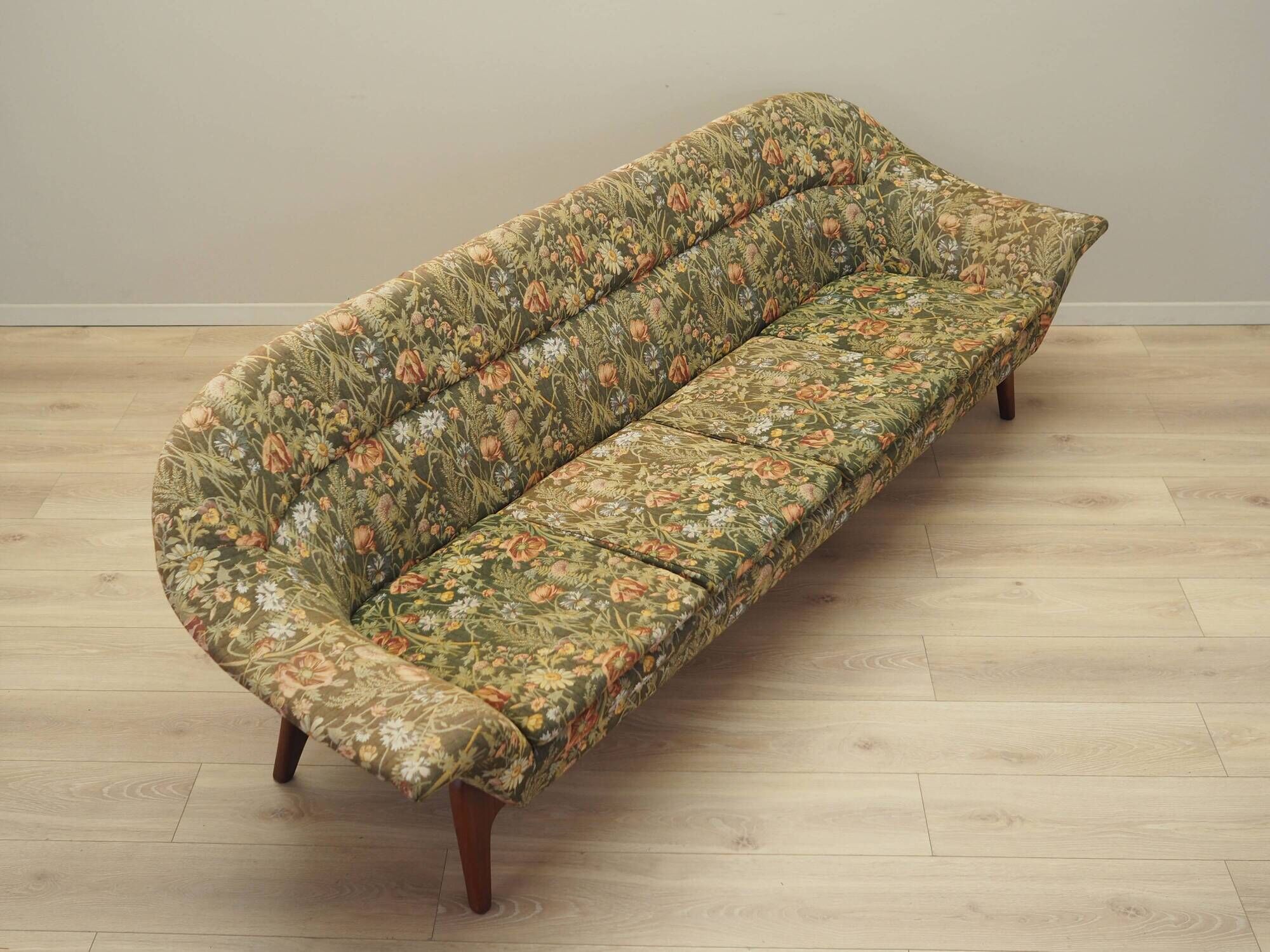 Green fabric sofa by Karl Edvard Korseth for LK Hjelle, Norway 1960s