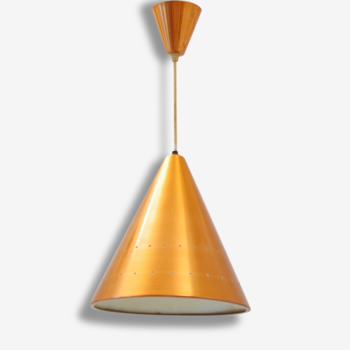 Copper Fog & Murop sixties vintage scandinavian pendant lamp