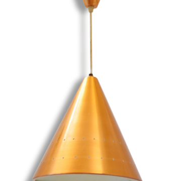 Copper Fog & Murop sixties vintage scandinavian pendant lamp