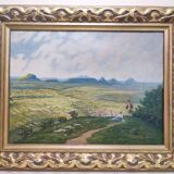Peinture à l'huile - paysage