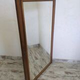 Old hosiery door with mirror