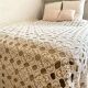 Bohemian crochet bed top
