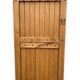 Solid oak door from the 19th century.