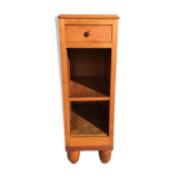 Oak bedside