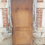 Ancienne porte de communication moulurée