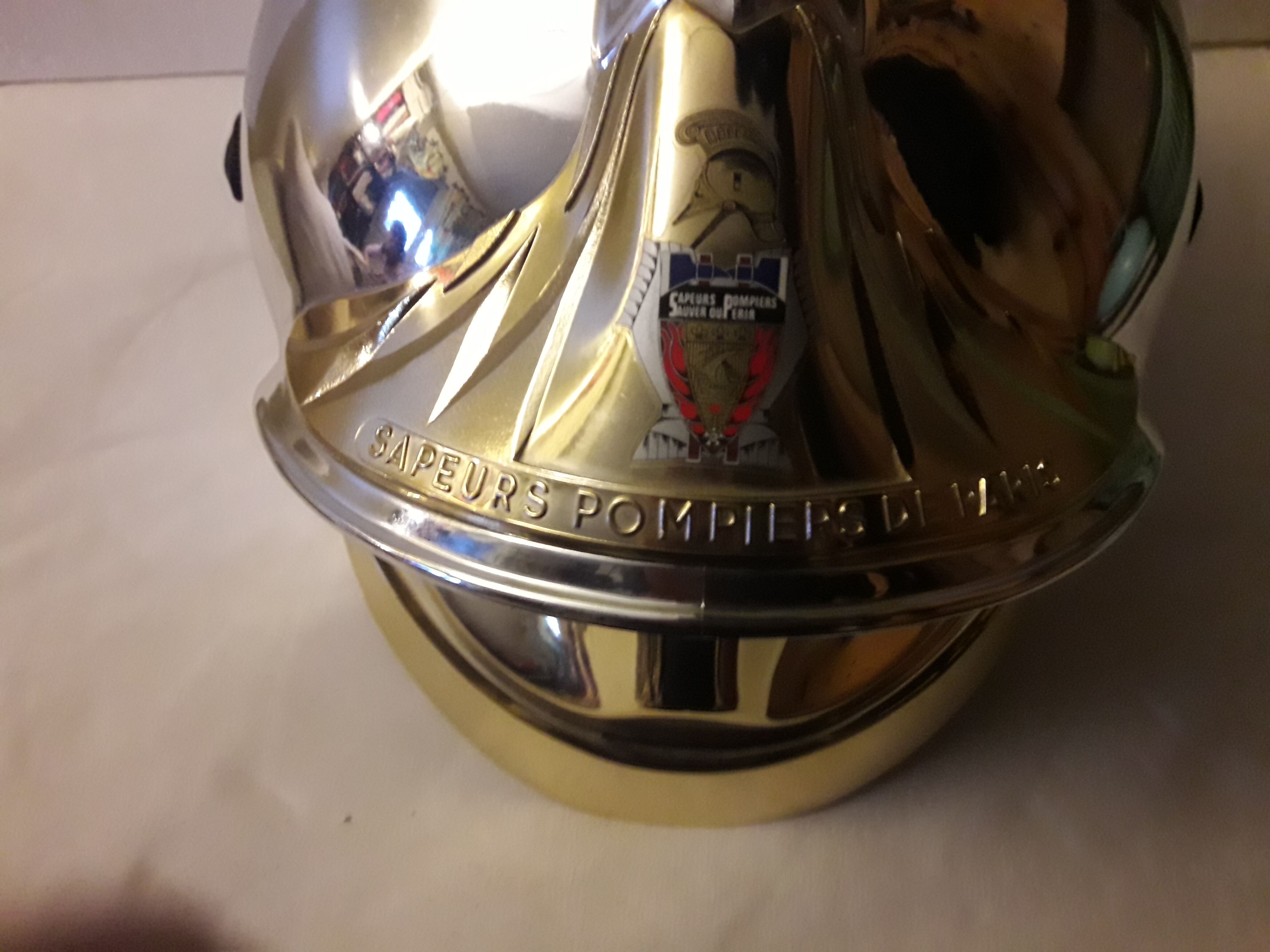 Ice bucket Ice Helmet Firefighters of Paris Gallet