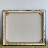 Tableau peinture acrylique « Falaises dans la nuit »